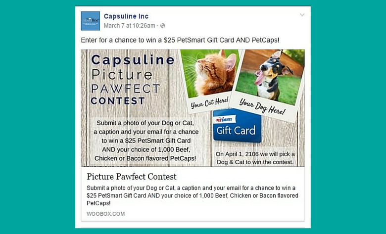 Facebook Contest